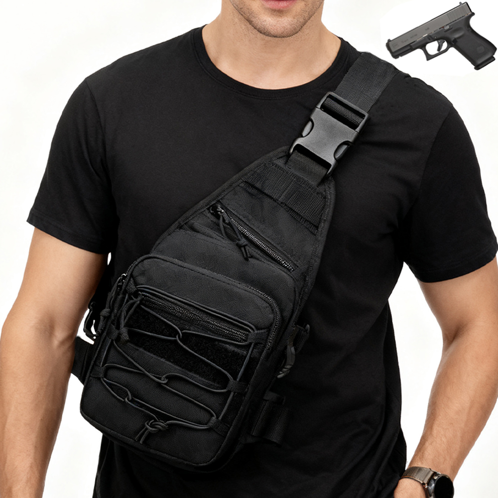 Edc Concealed Carry Backpack - Tactical Gun Bag EDC Shoulder Bag