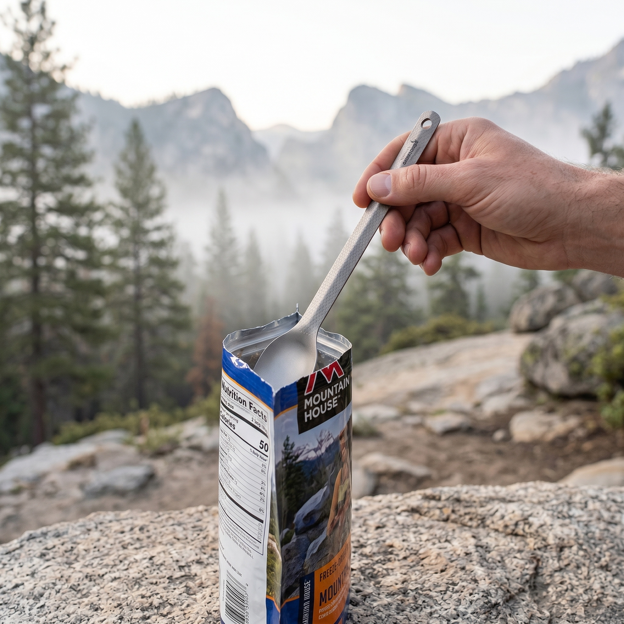 Edc Everyday Carry Knives - Dawn Deer Titanium Spoon 22cm Long