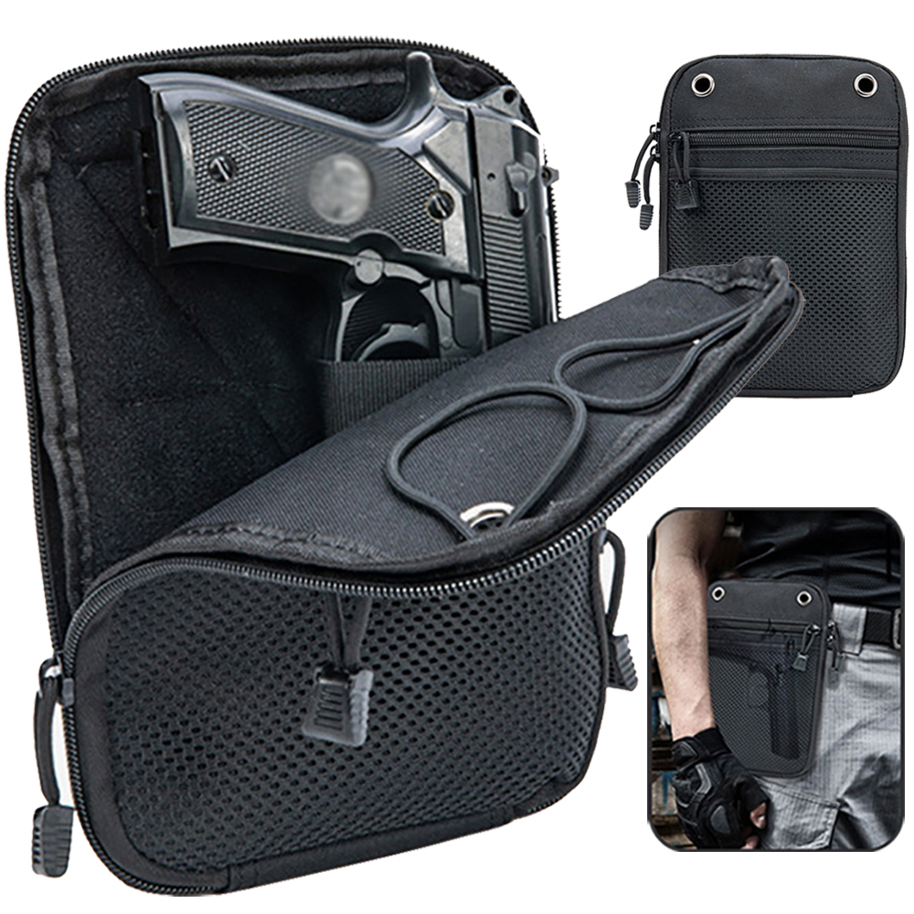 Edc Carry Box - Molle Outdoor Tactical Concealed Gun Holster