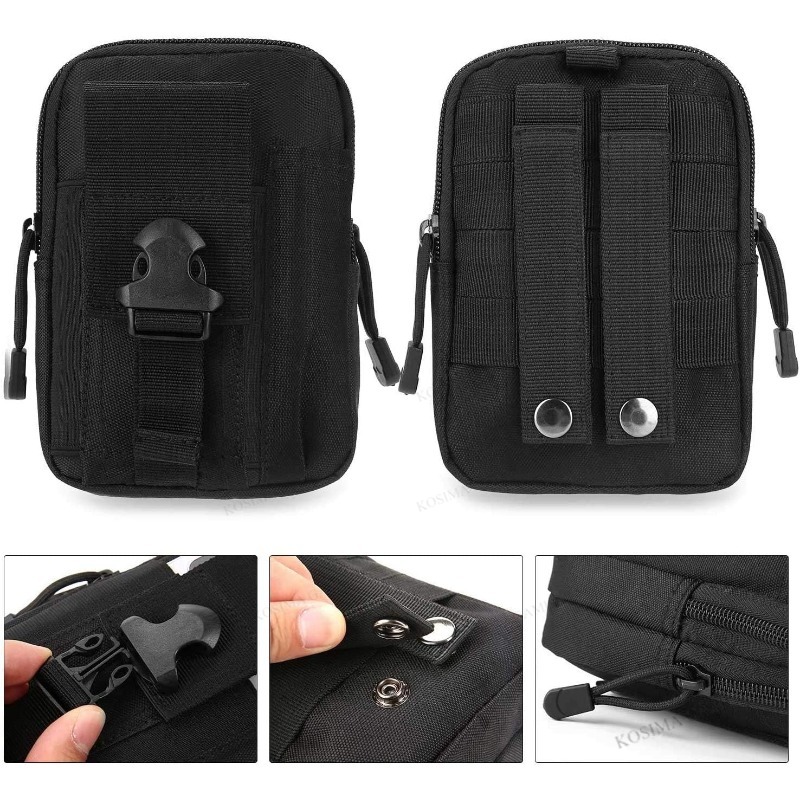 Tactical Molle Admin Pouch Uti - Edc Carry Box ulasan dan harga