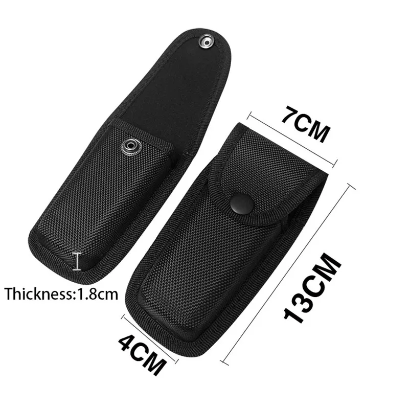 Large 13CM Black Belt Nylon Ba - Edc Everyday Carry Knives ulasan dan harga