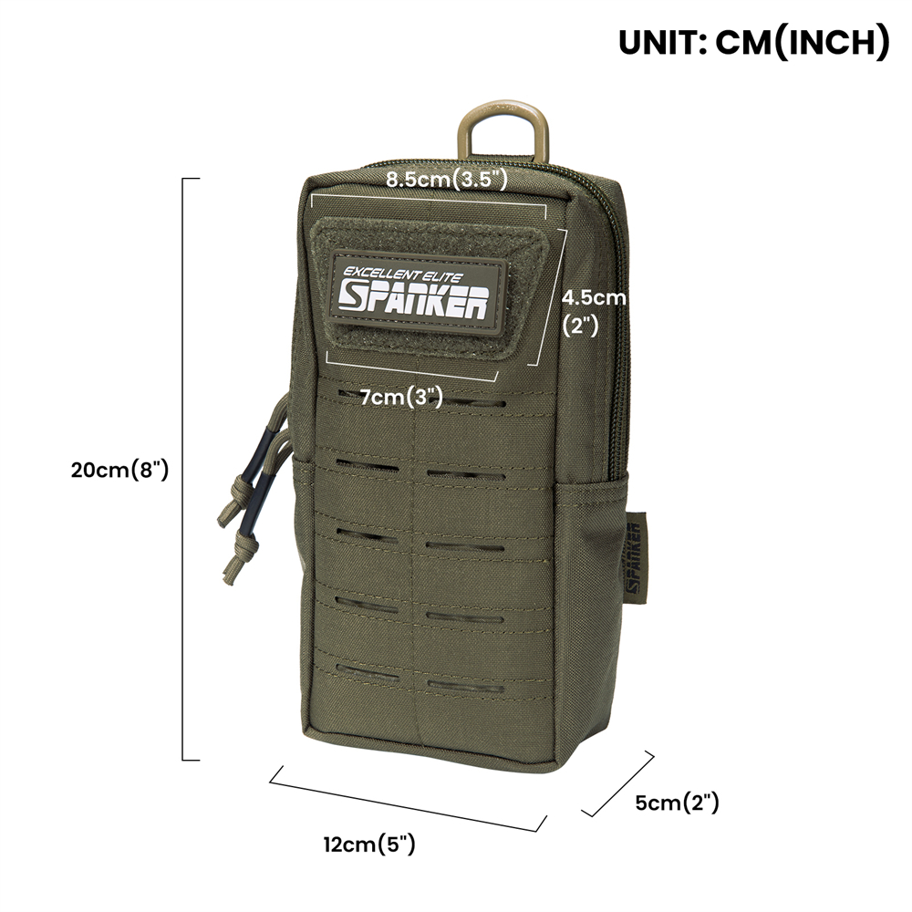 Tactical Molle Waist Bag Outdo - Edc Carry Box ulasan dan harga