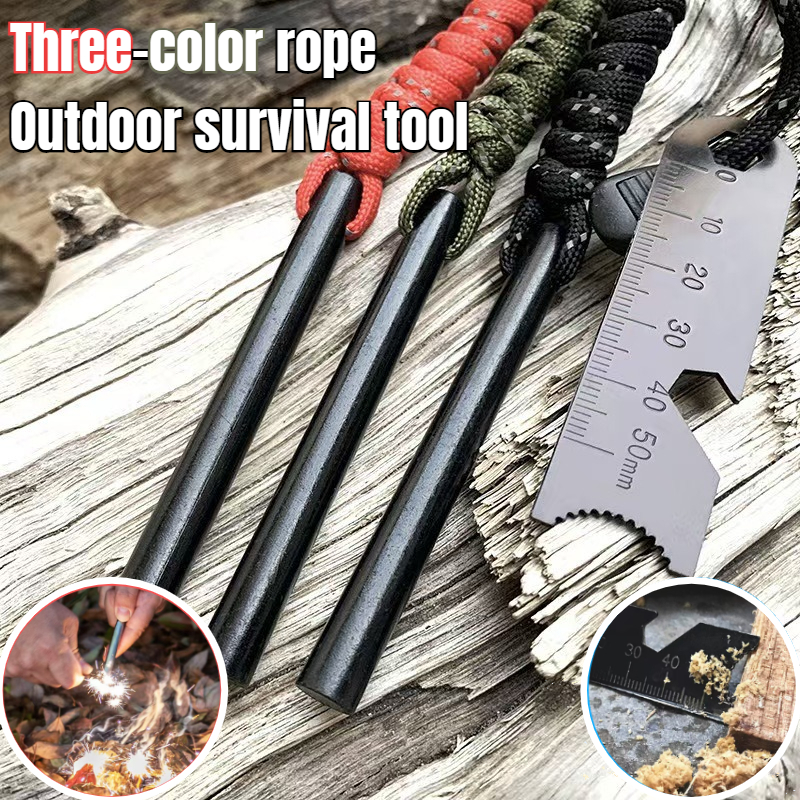 Outdoor Survival Fire Starter  - Ferro Rod Striker ulasan dan harga