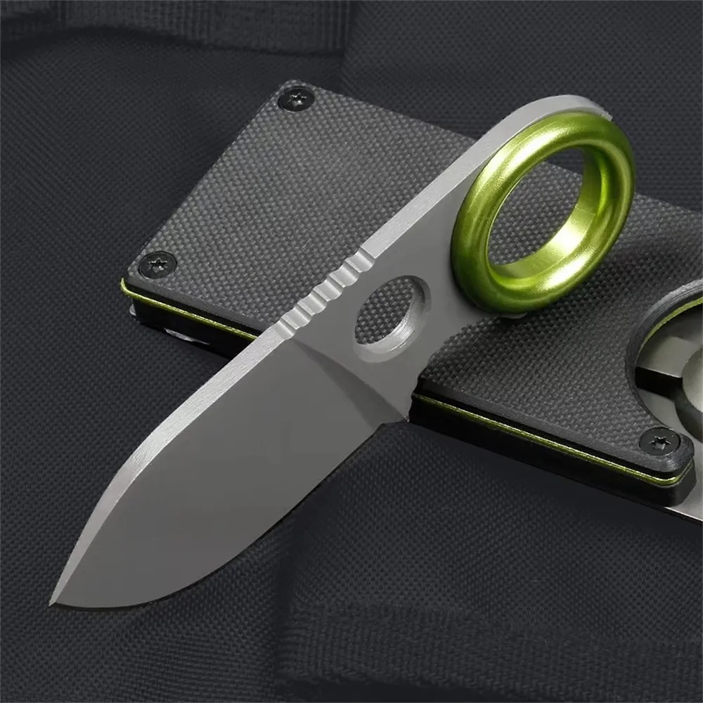 Mini Ring Fixed Blade Knife St - Everyday Carry (Edc) Knife ulasan dan harga