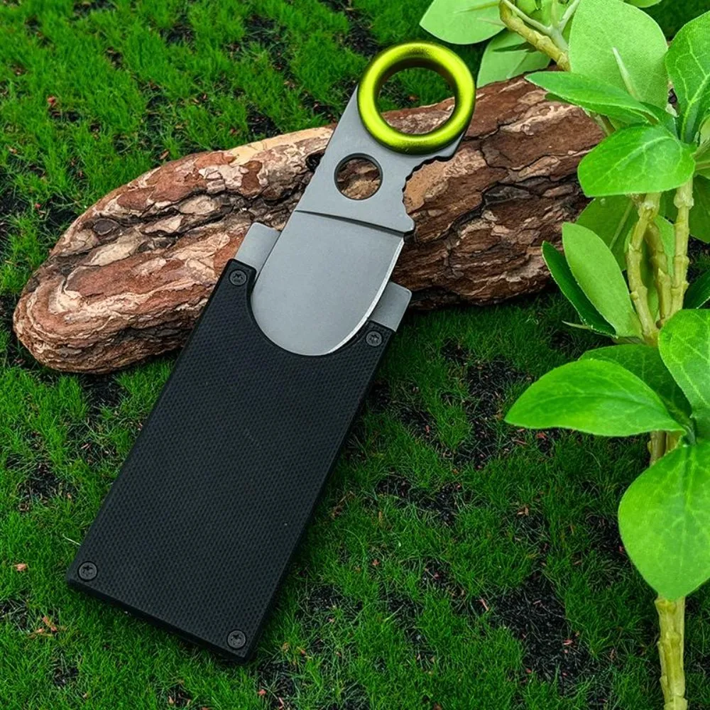 Mini Ring Fixed Blade Knife St - Everyday Carry (Edc) Knife ulasan dan harga