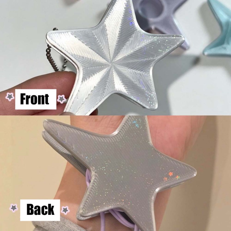 Y2K Star Shaped Cable Organize - Cable Winder Keychain ulasan dan harga