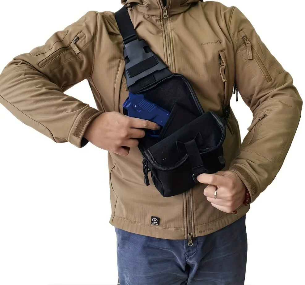 Tactical Concealed Carry Sling - Edc Pistol Carry Bag ulasan dan harga