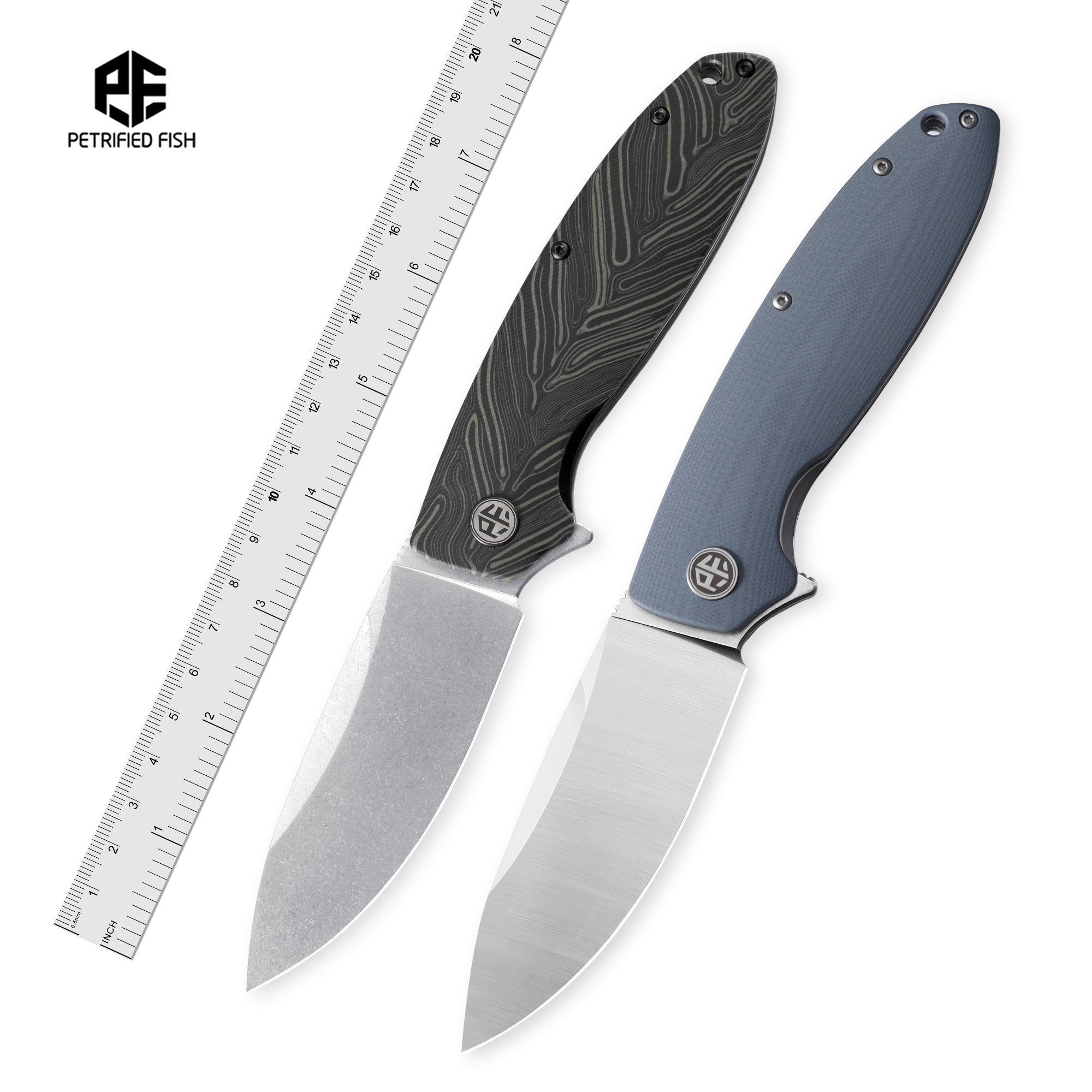 Petrified Fish PFB01 Folding K - Pocket Knife Ceramic ulasan dan harga