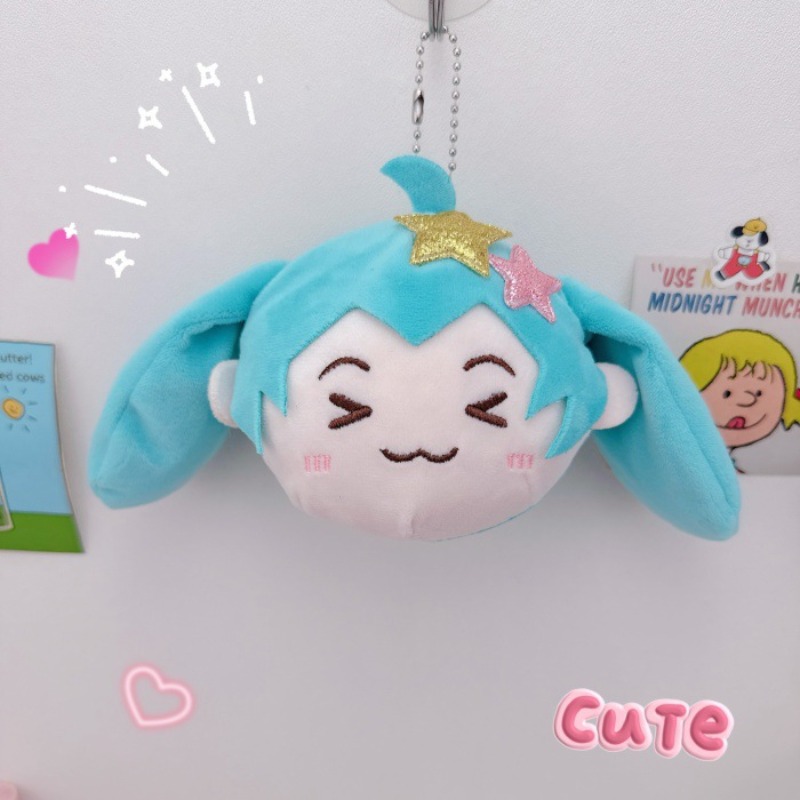 New Hatsune Miku Keychain High - Carabiner Keychain ulasan dan harga