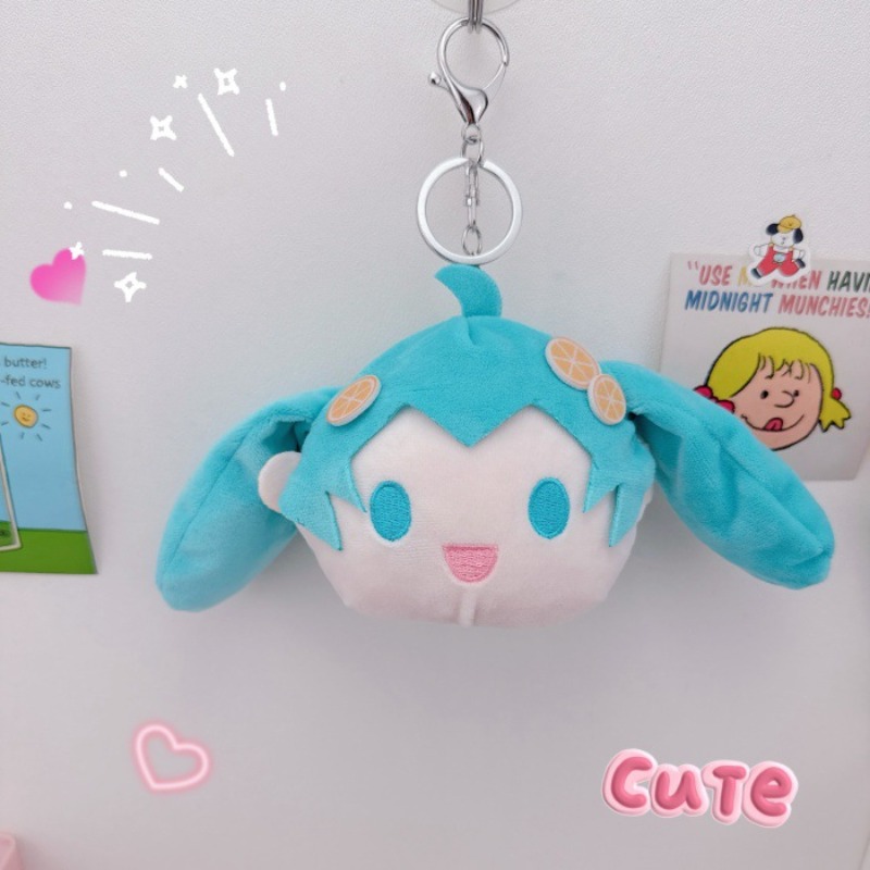 New Hatsune Miku Keychain High - Carabiner Keychain ulasan dan harga