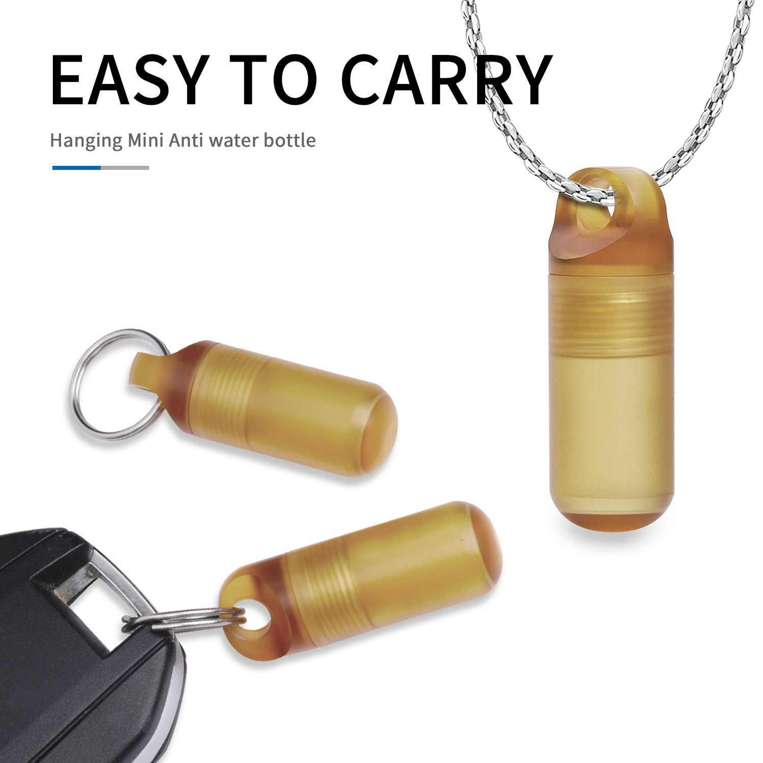 Mini Portable Pill Box Waterpr - Edc Pill Carry ulasan dan harga