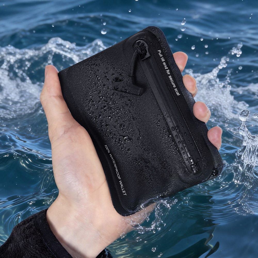 Waterproof Zipper Coin Purse O - Edc Carry Coins ulasan dan harga