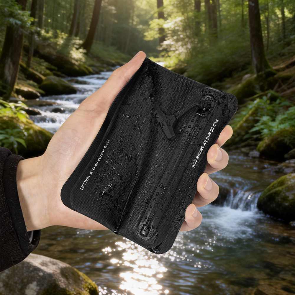 Waterproof Zipper Coin Purse O - Edc Carry Coins ulasan dan harga