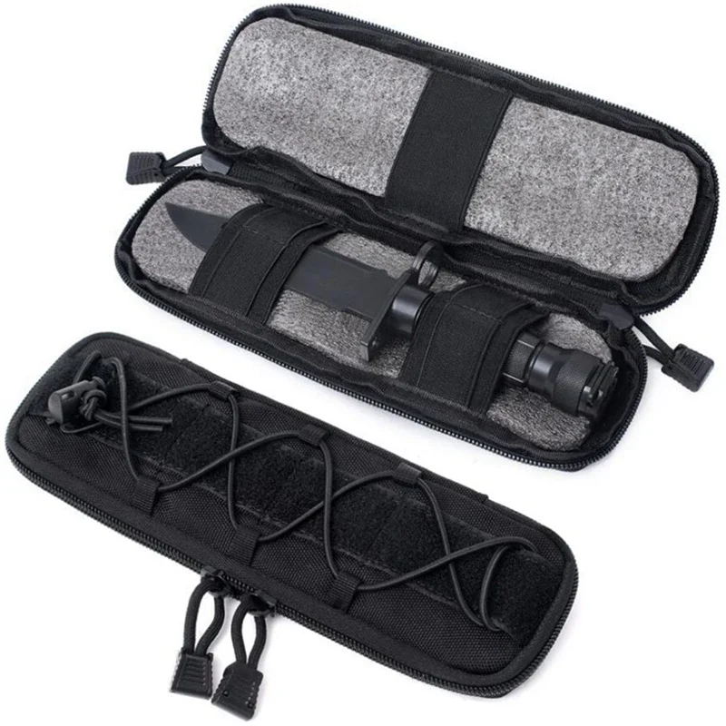 Tactical Belt Bag Knife Flashl - Edc Everyday Carry Knives ulasan dan harga