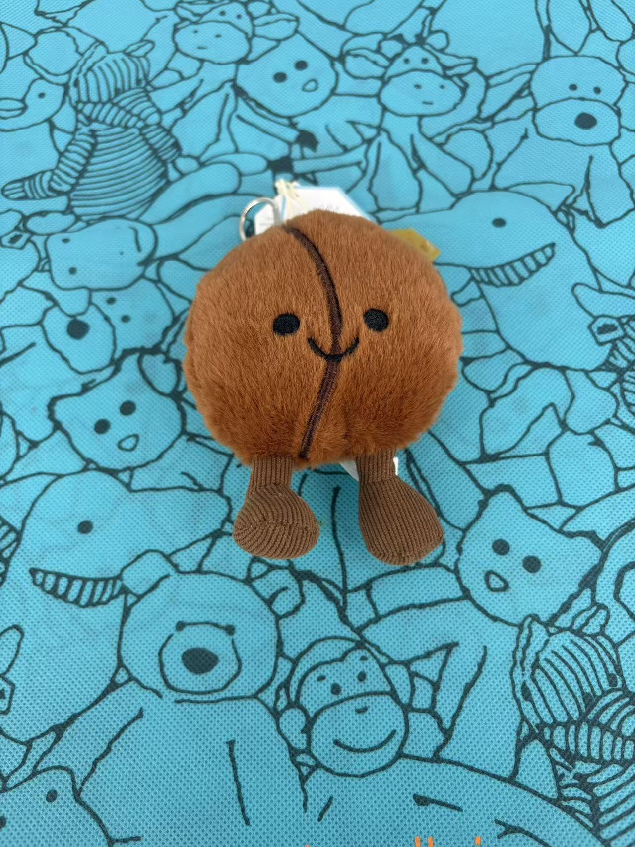 Plush Cotton Cat Candy Two Ton - Carabiner Keychain ulasan dan harga