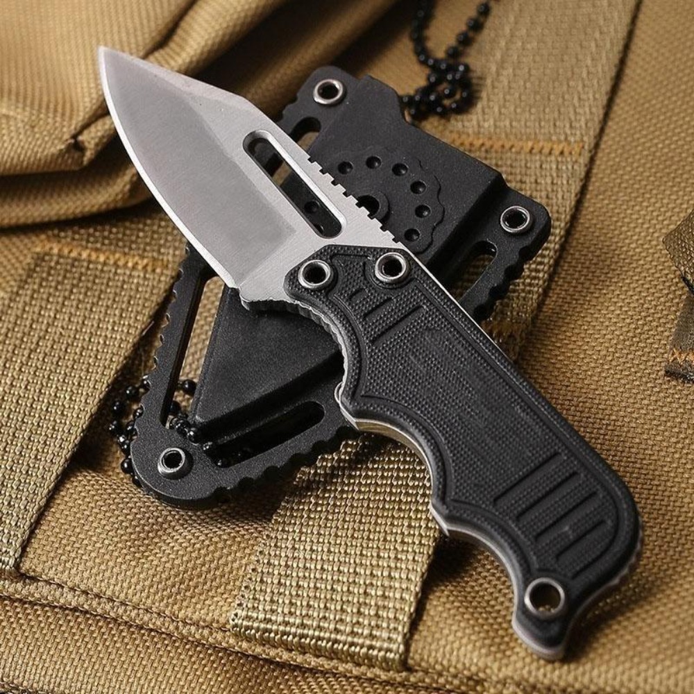Portable Neck Knife with Kydex - Everyday Carry (Edc) Knife ulasan dan harga