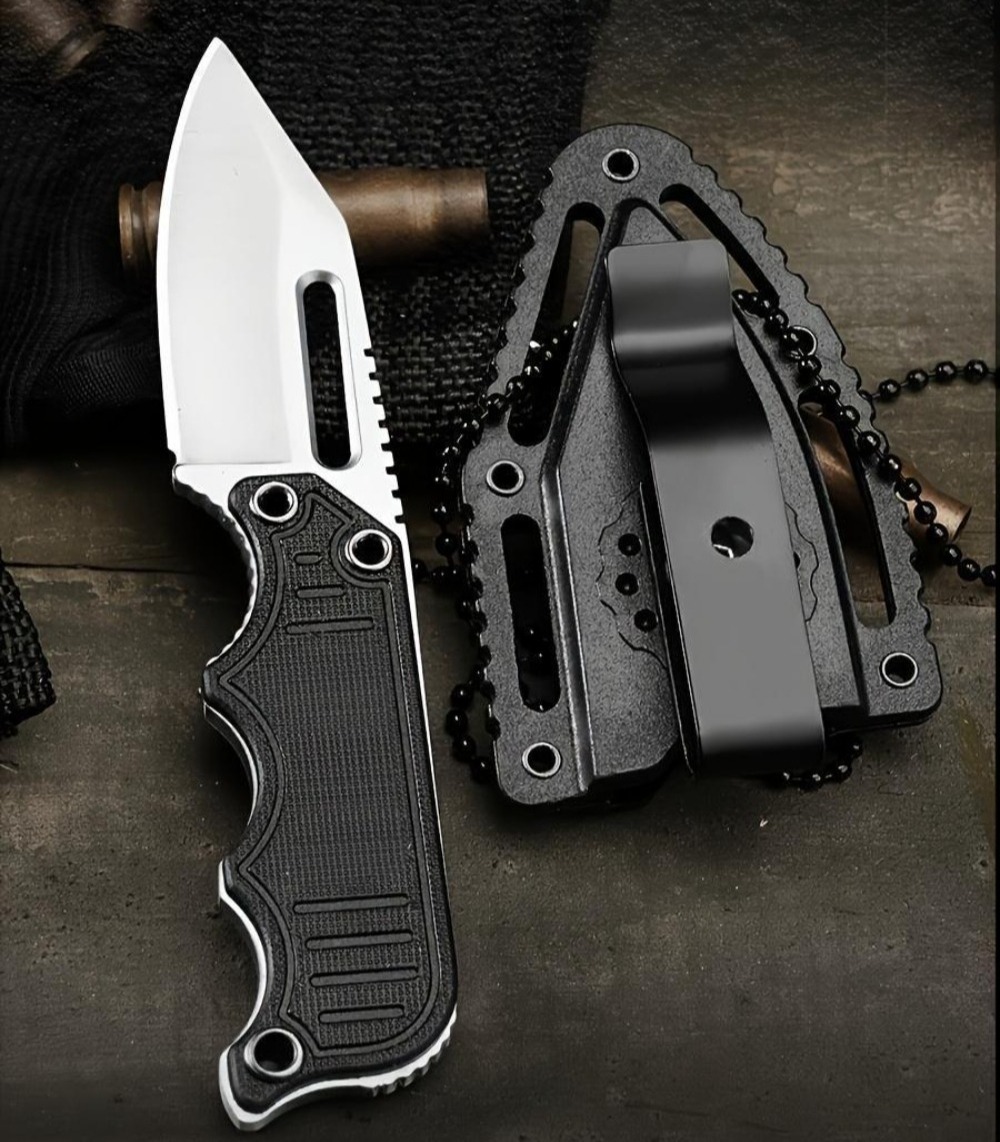Portable Neck Knife with Kydex - Everyday Carry (Edc) Knife ulasan dan harga