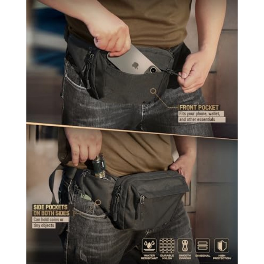 Tactical Concealed Carry Fanny - Edc Carry Bag For Men ulasan dan harga