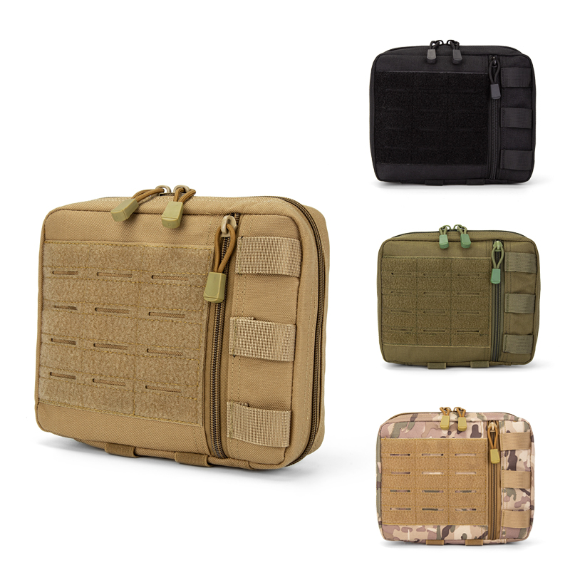 Tactical MOLLE Admin Pouch Las - Edc Carry Belt Pouch ulasan dan harga