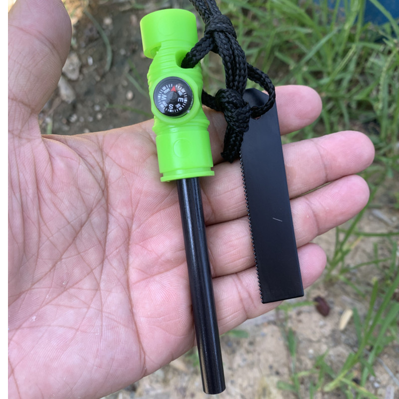 Survivor Long Style Three-in-O - Ferro Rod Striker ulasan dan harga