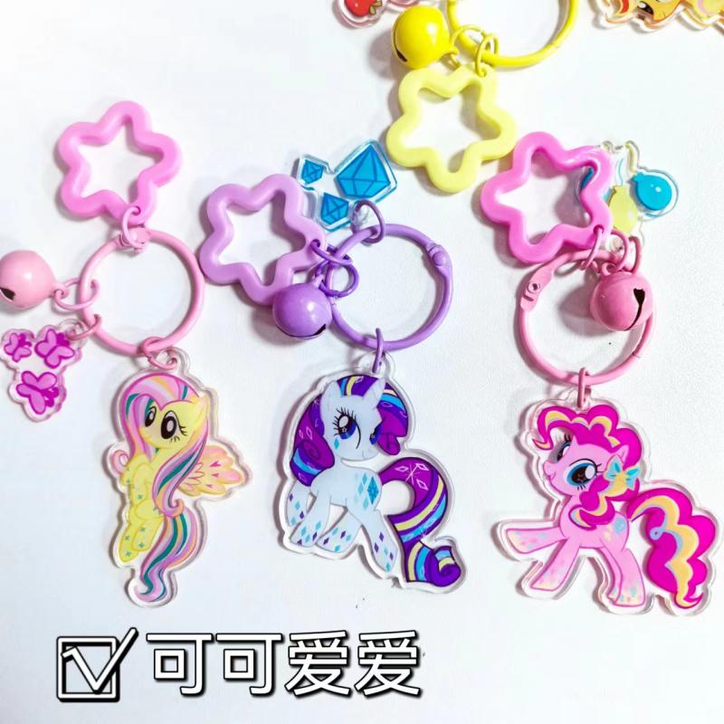 Anime Kawaii Unicorn Keychain  - Carabiner Keychain ulasan dan harga