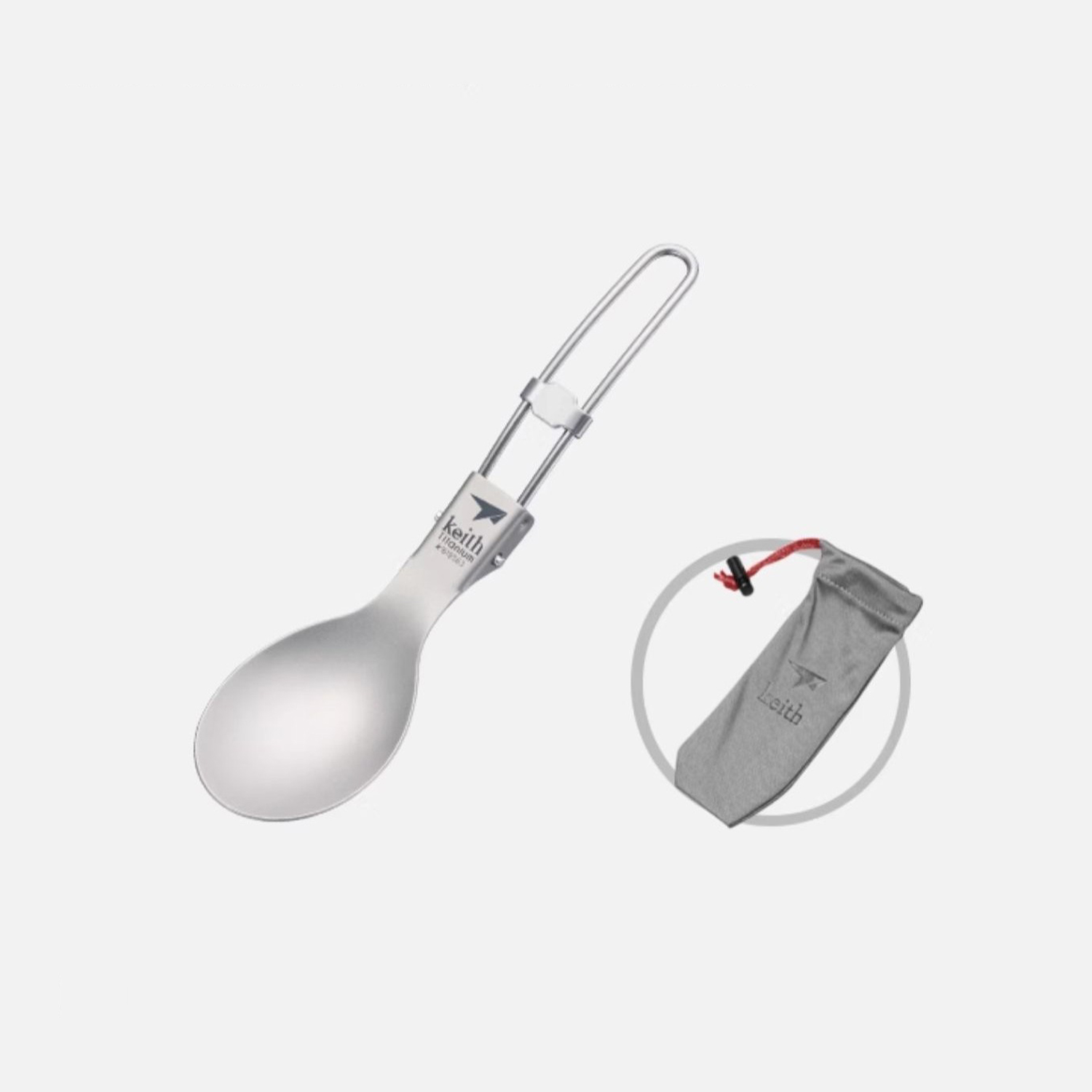 Keith Titanium Tableware Spoon - Edc Everyday Carry Knives ulasan dan harga