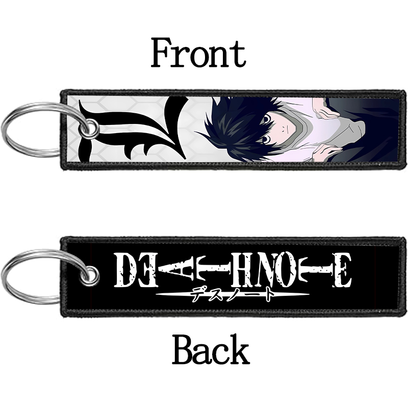 Death Note Ryuuku Ryuk Rem Emb - Carabiner Keychain ulasan dan harga