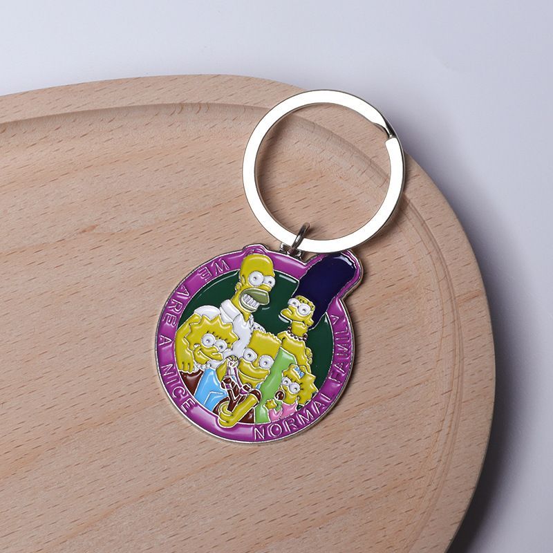 The Simpsons Anime Keychain Cu - Carabiner Keychain ulasan dan harga