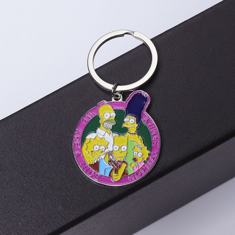 The Simpsons Anime Keychain Cu - Carabiner Keychain ulasan dan harga