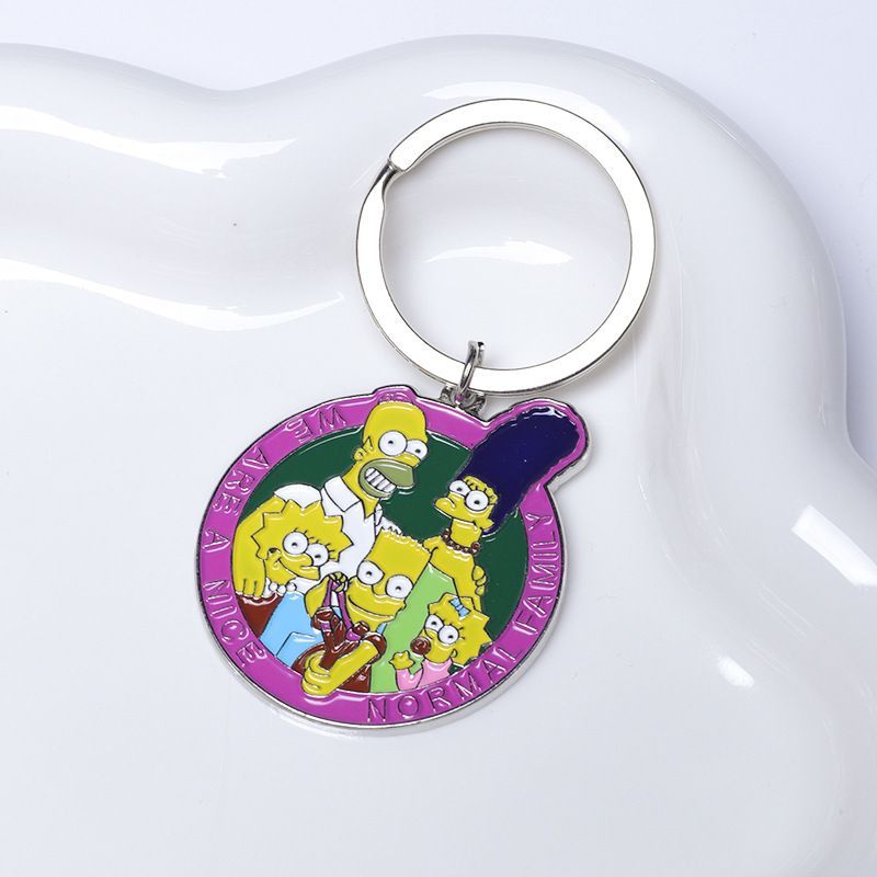 The Simpsons Anime Keychain Cu - Carabiner Keychain ulasan dan harga