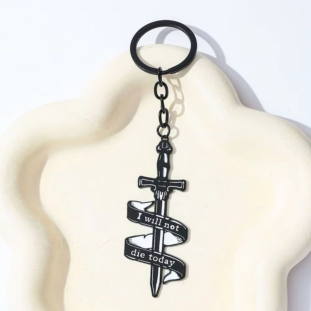 Fourth Wing Black Dragon Keych - Carabiner Keychain ulasan dan harga