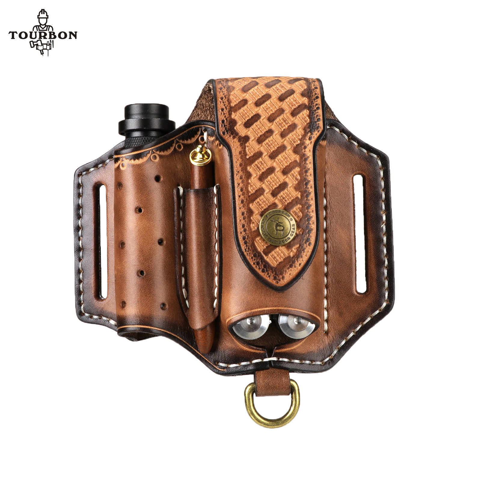 Tourbon Multifunction Leather  - Edc Everyday Carry Knives ulasan dan harga