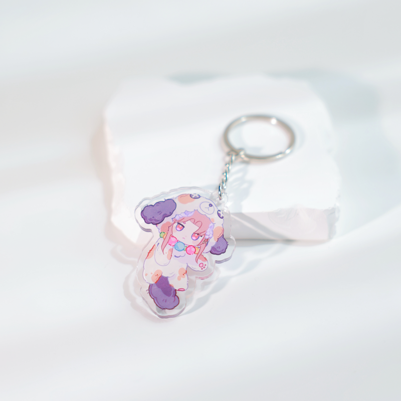 2D FLAT 6cm/2.36inch 1 Piece C - Carabiner Keychain ulasan dan harga