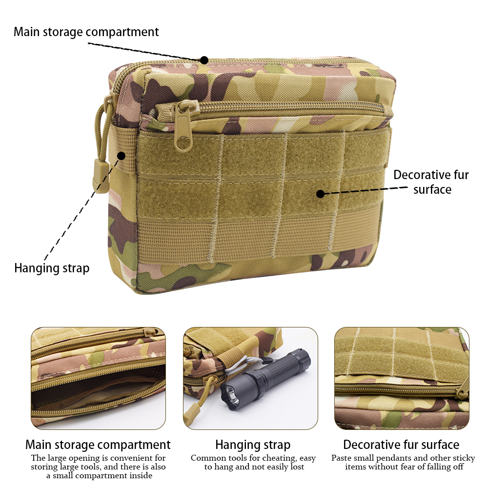 EDC Waist Bag Outdoor Camping  - Edc Carry Case ulasan dan harga