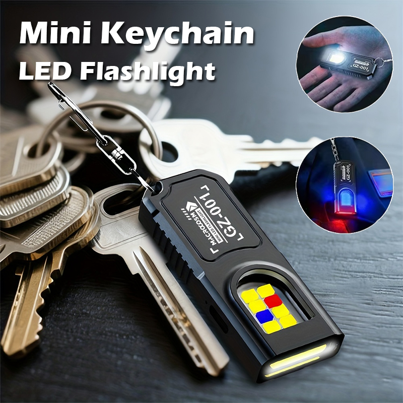 Powerful Mini COB LED Keychain - Keychain Flashlight ulasan dan harga