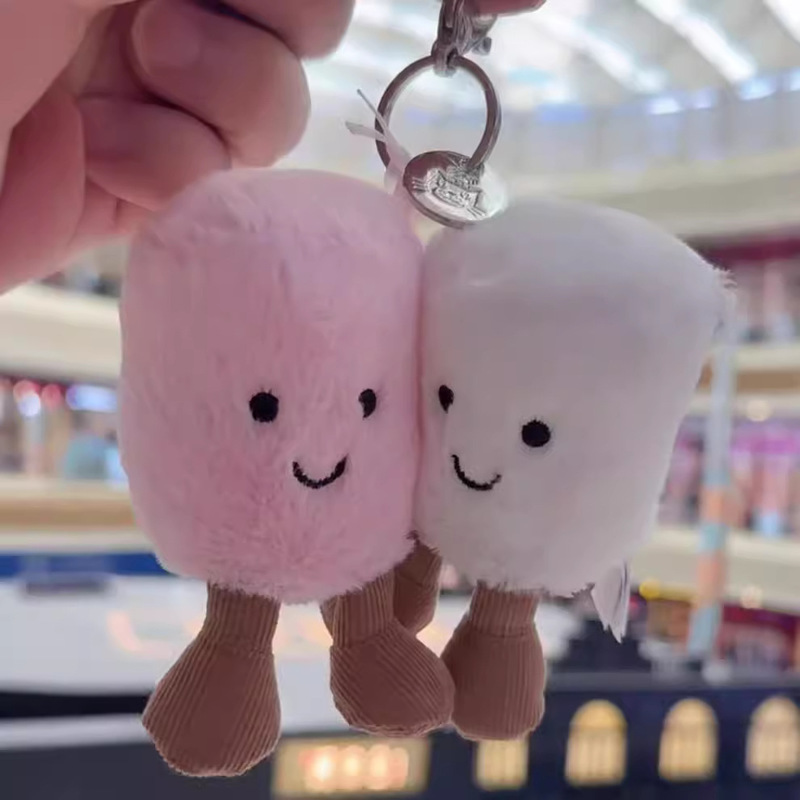 NEW- Potdemiel Plush Cotton Ca - Carabiner Keychain ulasan dan harga