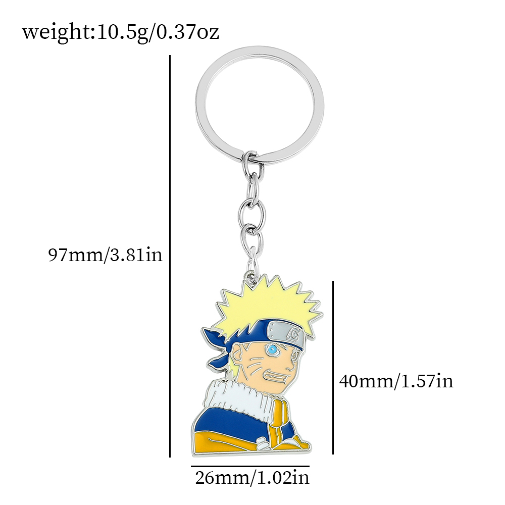 Anime Keychain Cartoon Figure  - Carabiner Keychain ulasan dan harga