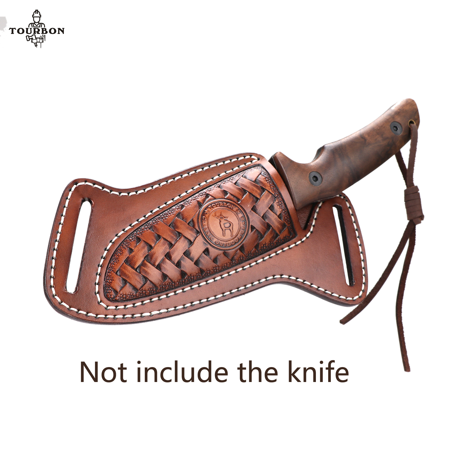 Tourbon Leather Knife Sheath T - Edc Everyday Carry Knives ulasan dan harga