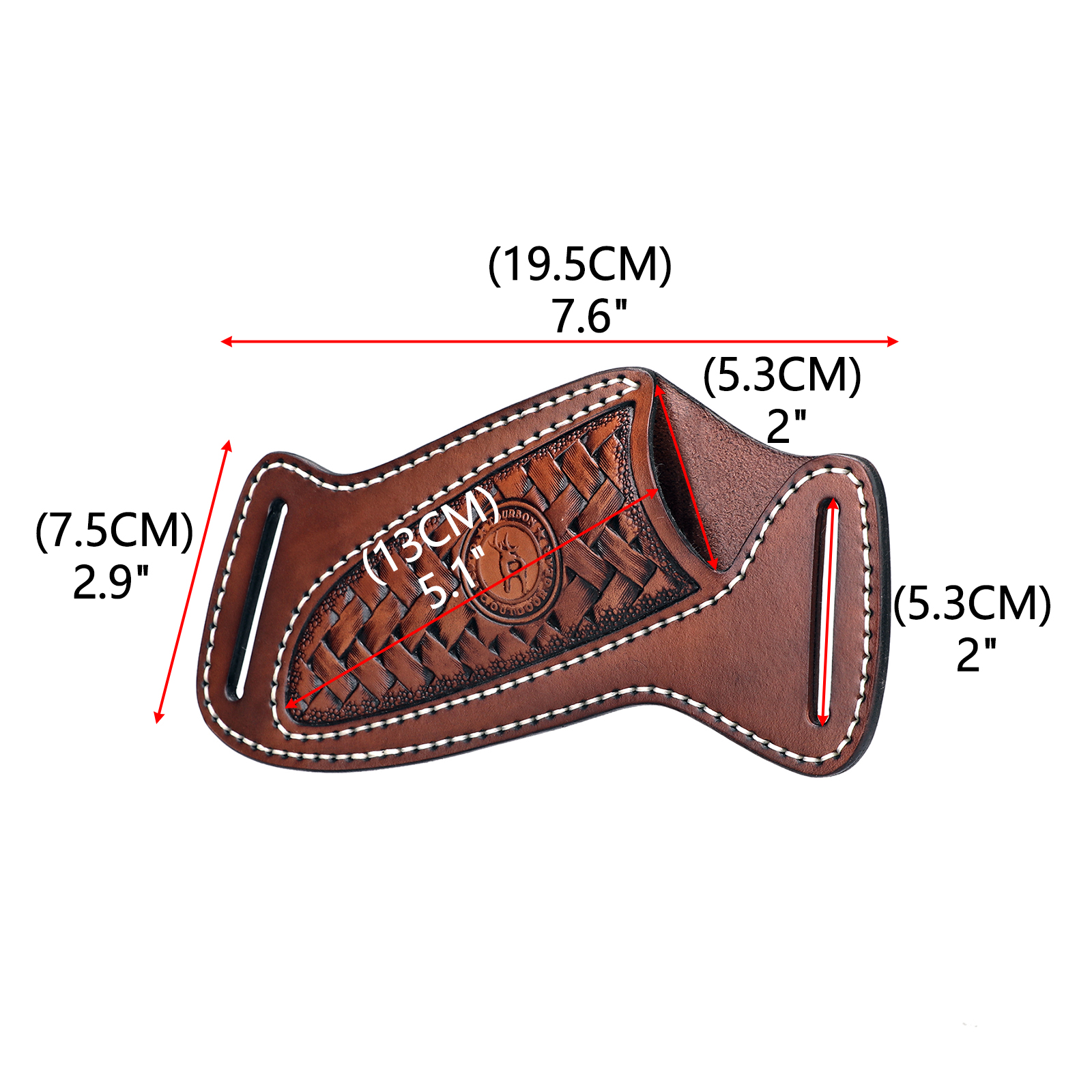 Tourbon Leather Knife Sheath T - Edc Everyday Carry Knives ulasan dan harga