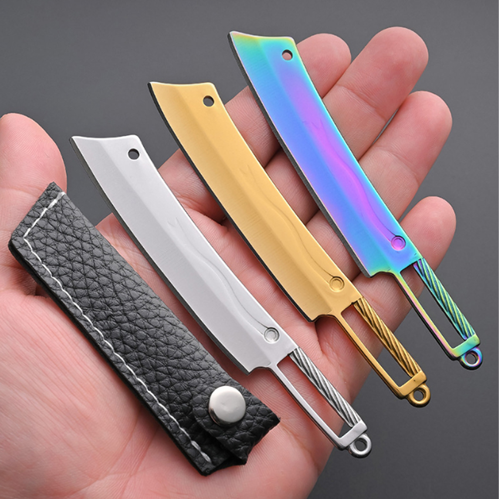 Titanium Mini Knife - Portable - Everyday Carry (Edc) Knife ulasan dan harga