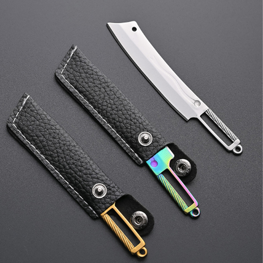 Titanium Mini Knife - Portable - Everyday Carry (Edc) Knife ulasan dan harga