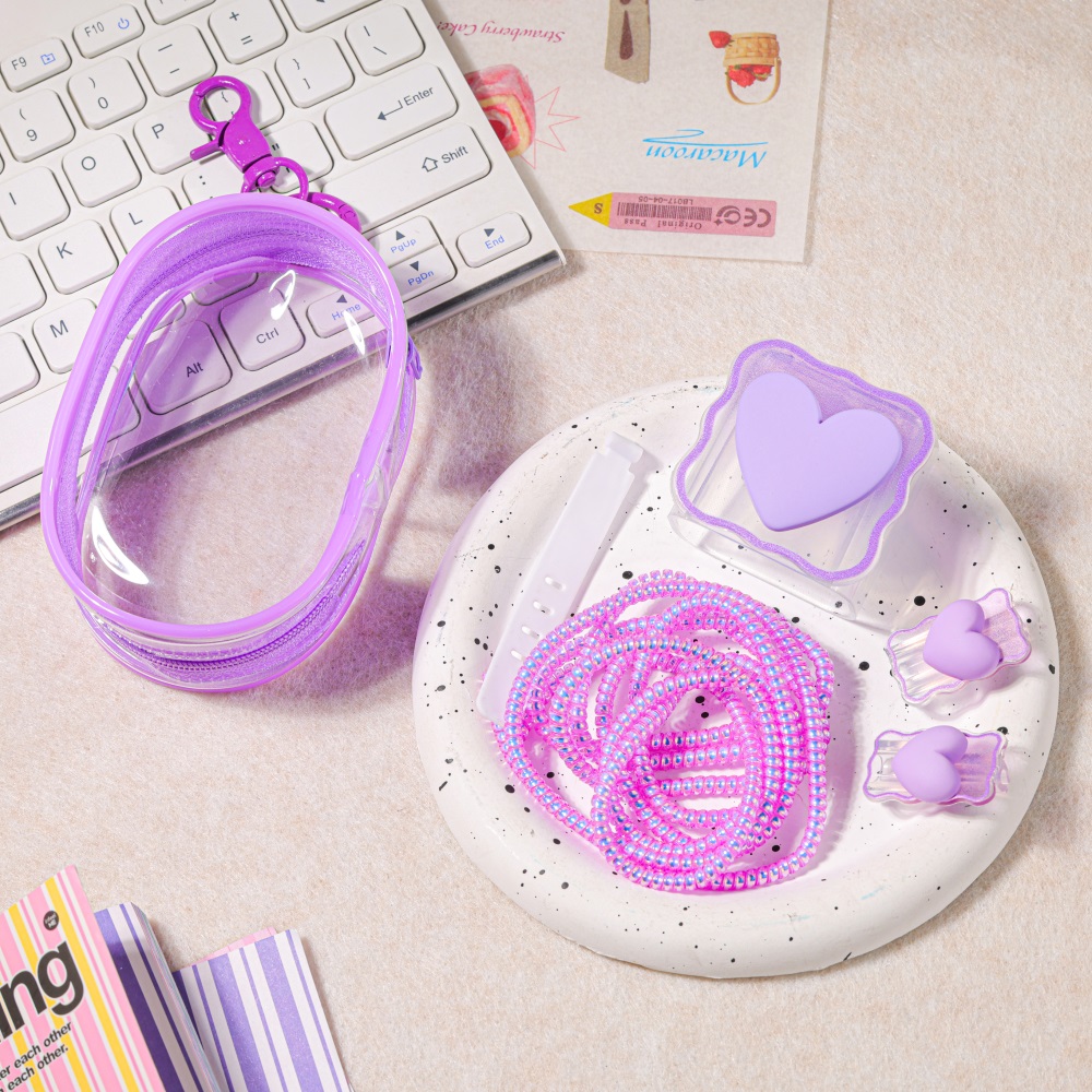 Storage Pouch Keychain Bag+Sle - Cable Winder Keychain ulasan dan harga