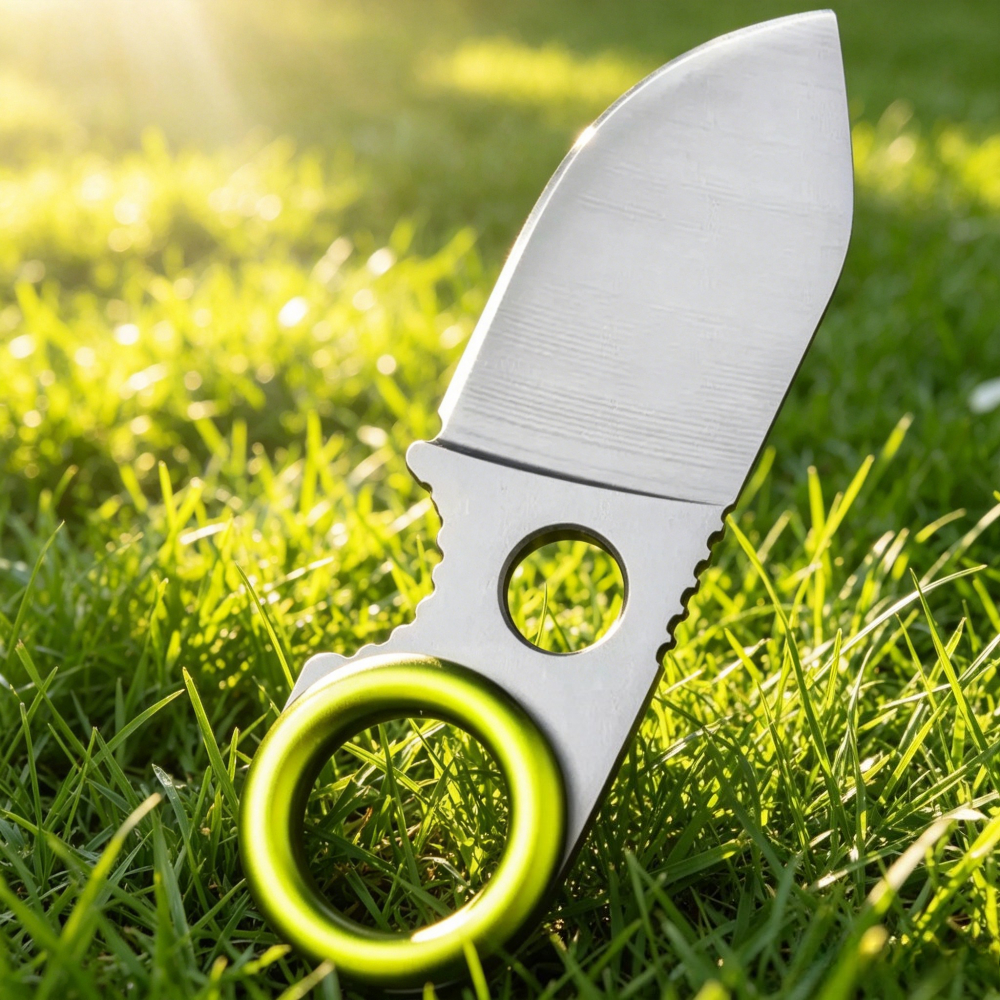 Mini EDC Ring Fixed Blade Knif - Everyday Carry (Edc) Knife ulasan dan harga