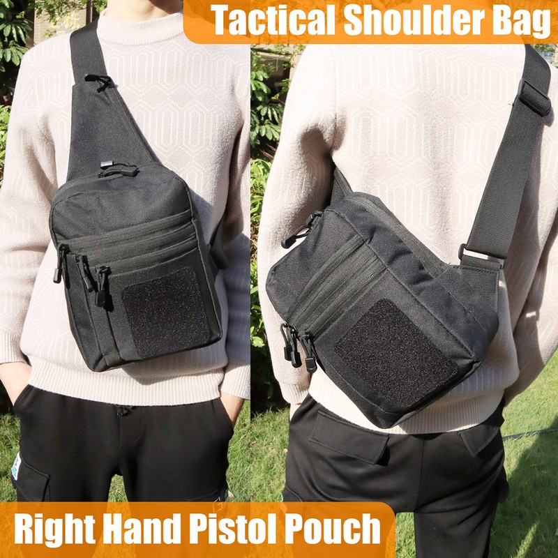 New Tactical Chest Bag Pistol  - Edc Concealed Carry Backpack ulasan dan harga
