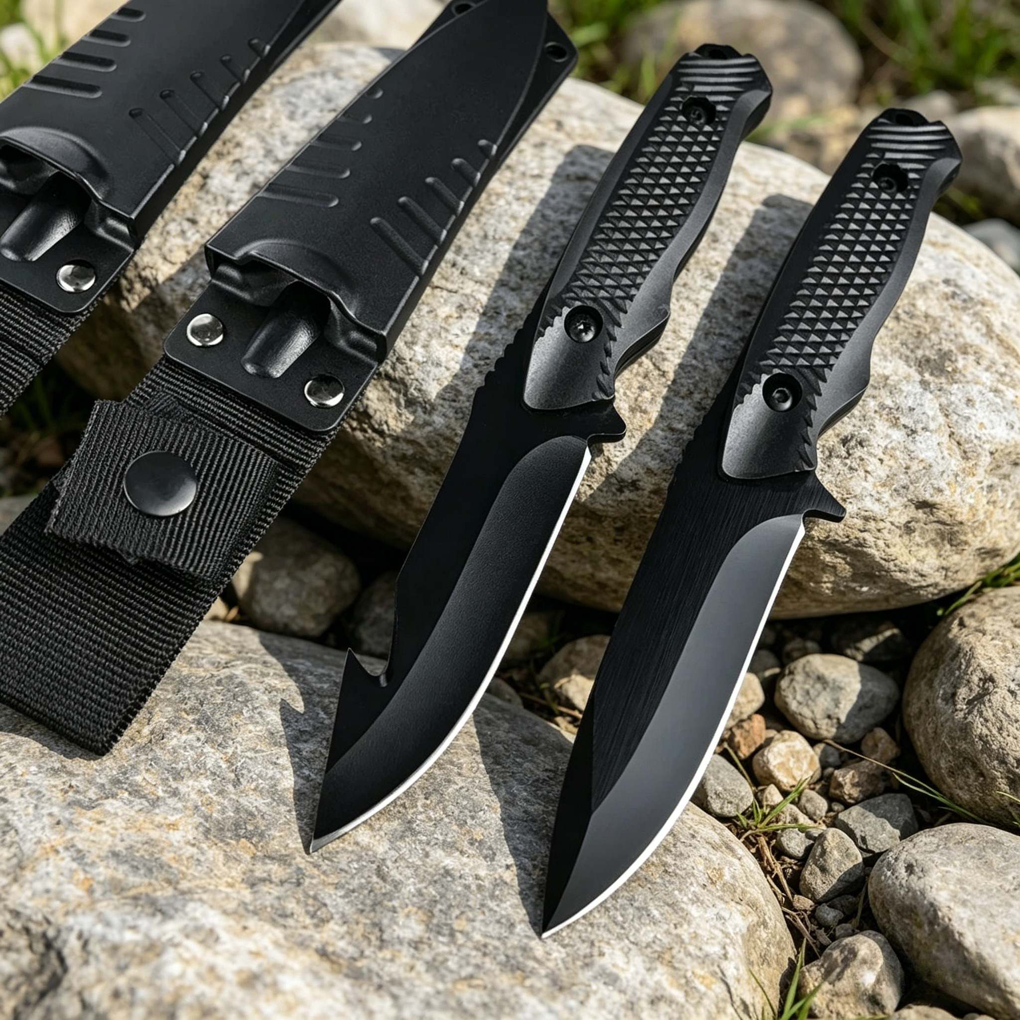 Outdoor Jungle Hunting Knife 5 - Everyday Carry (Edc) Knife ulasan dan harga