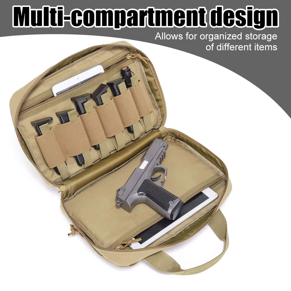 Tactical Pistol Case Gun Bag S - Edc Pistol Carry Bag ulasan dan harga