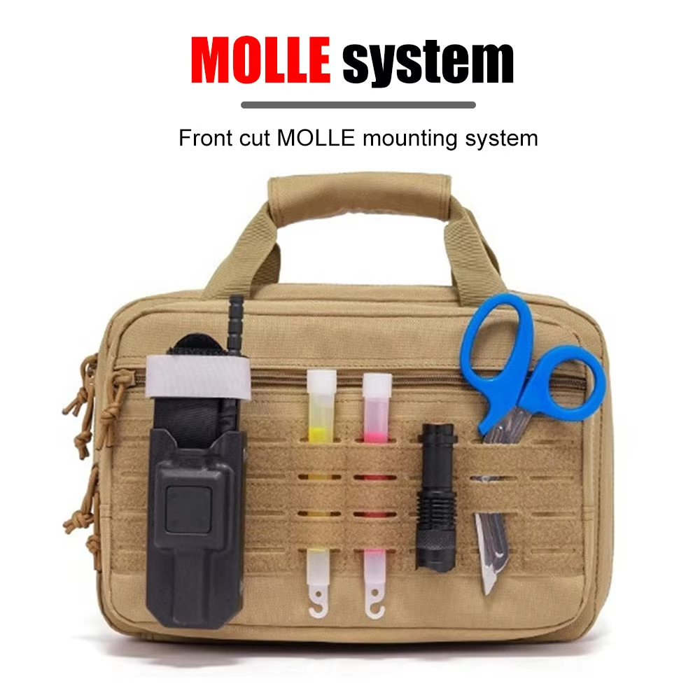 Tactical Pistol Case Gun Bag S - Edc Pistol Carry Bag ulasan dan harga