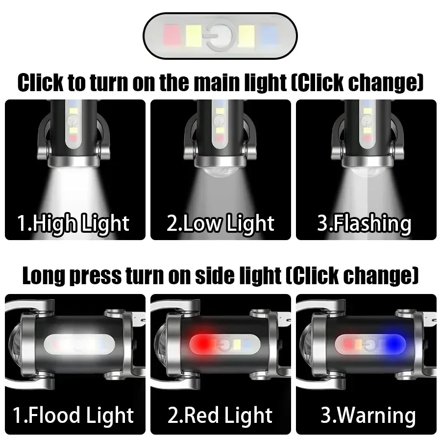 Mini LED COB Keychain Flashlig - Keychain Flashlight ulasan dan harga