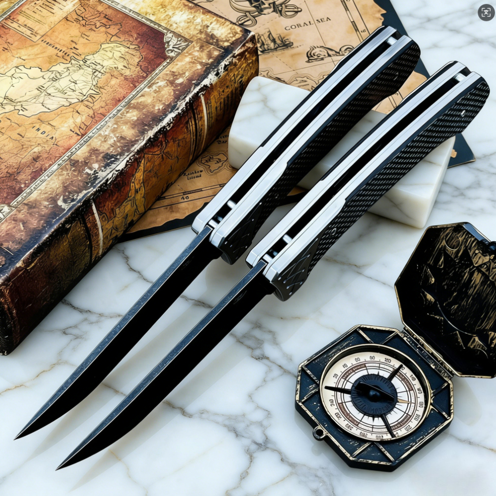 D2 Steel Folding Knife with Ca - Everyday Carry (Edc) Knife ulasan dan harga