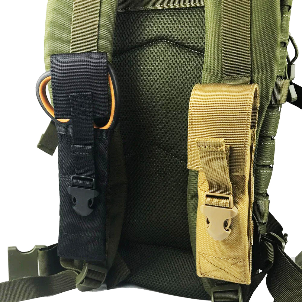 Flashlight Pouch Torch Holder  - Edc Carry Belt Pouch ulasan dan harga